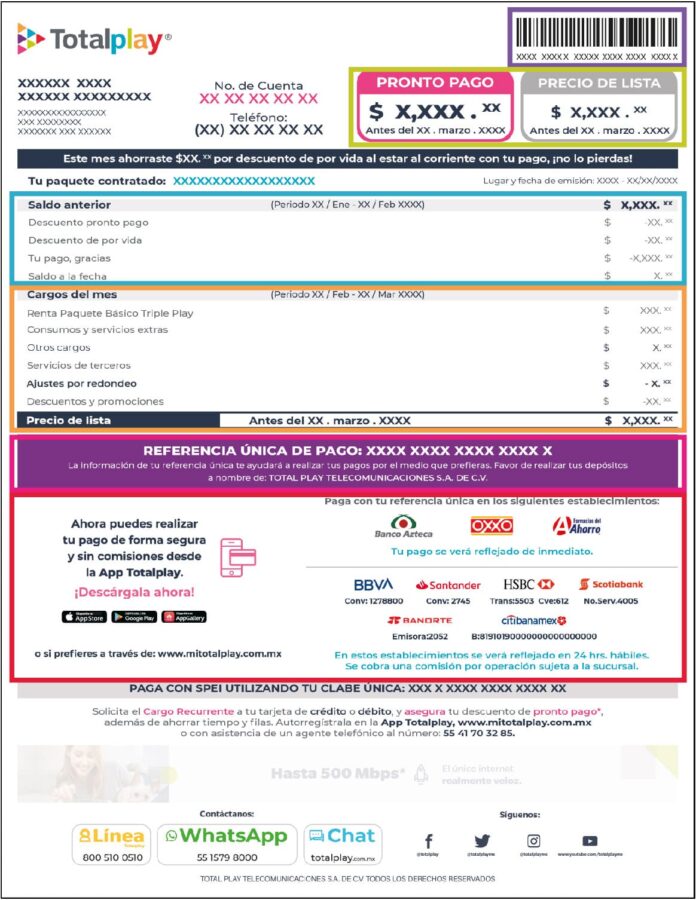 Cómo descargar recibo Totalplay en México