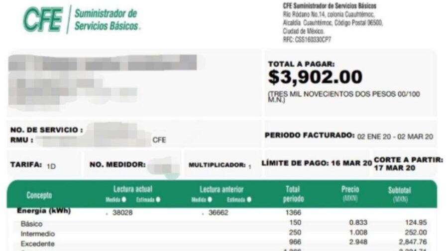 Cómo saber cuánto debo en CFE sin recibo en México