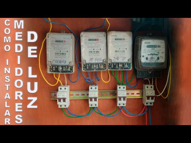 Cómo tener 2 medidores de luz en una casa en México