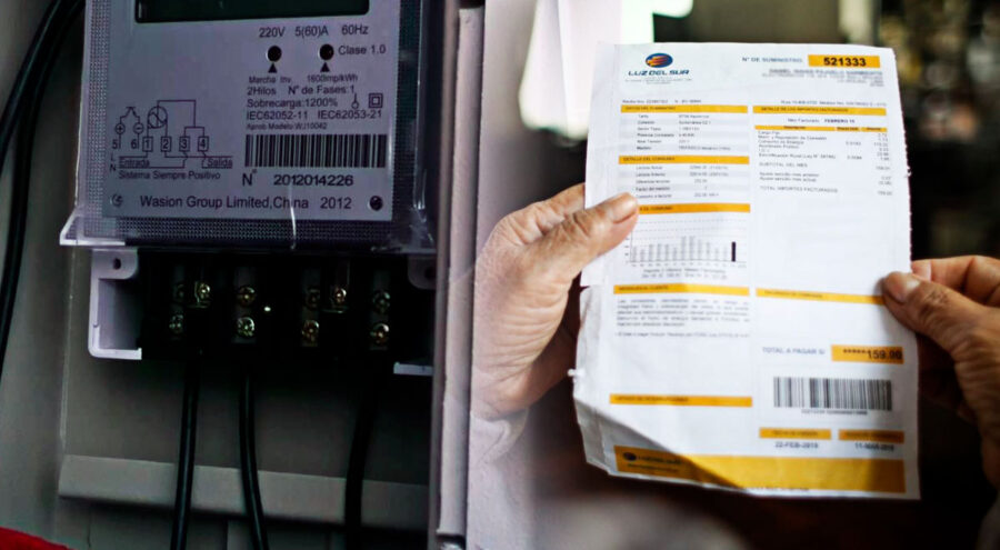 Cuántos números tiene el medidor de luz en México