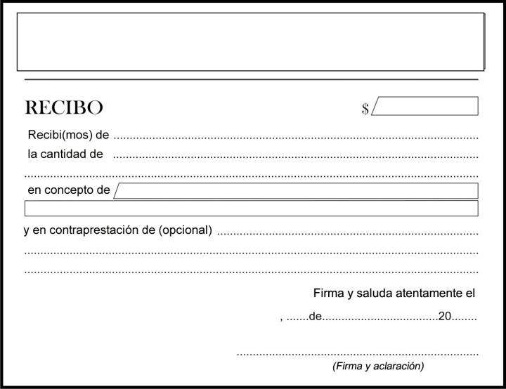 Qué necesita un recibo en México