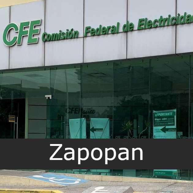 Sucursales CFE en Zapopan: Horarios, Teléfonos, Dirección